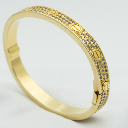 DIANA LOVE BRACELET 6.1MM DIAMOND-PAVED