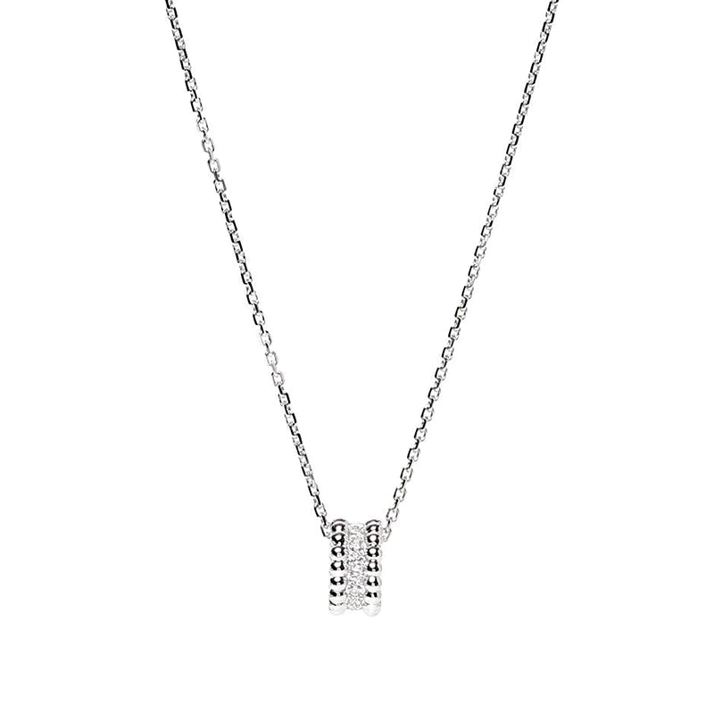 COLLIER DIAMANT DIANA PERLEE 