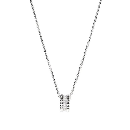 COLLIER DIAMANT DIANA PERLEE 