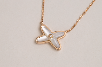 DIANA JEUX DE NECKLACE 1 DIAMOND