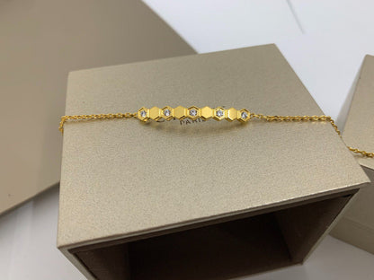DIANA BEE LOVE BRACELET DIAMOND
