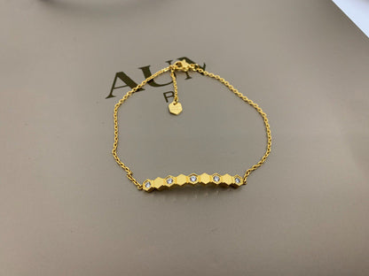 DIANA BEE LOVE BRACELET DIAMOND