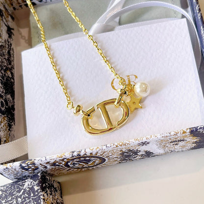 CD NAVY NECKLACE
