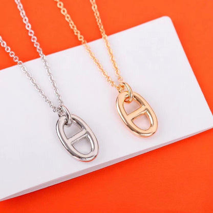 DIANA HM PIG NOSE NECKLACE