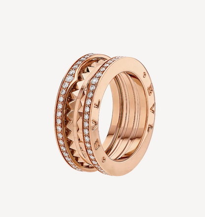 DIANA ZERO 1 ROCK DIAMOND PINK GOLD