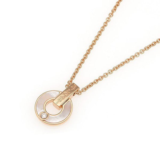 DIANA GARI NECKLACE PINK GOLD MOP