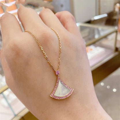DIANA DREAM NECKLACE MOP DIAMOND PINK