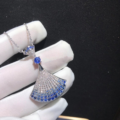 DIANA DREAM NECKLACE AGATE SILVER DIAMOND