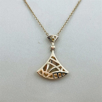 DIANA DREAM NECKLACE PINK GOLD DIAMOND