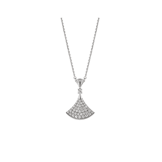 DIANA DREAM NECKLACE SILVER FULL DIAMOND