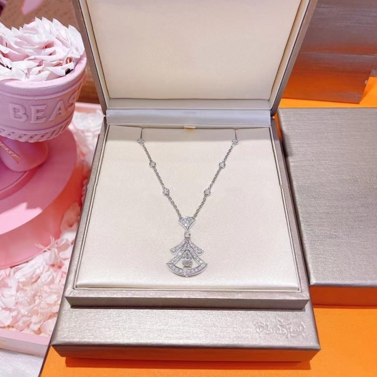 COLLIER DIANA DREAM DIAMANT BLANC ARGENT