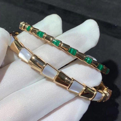 DIANA SERPENTI BRACELET PINK GOLD MOP