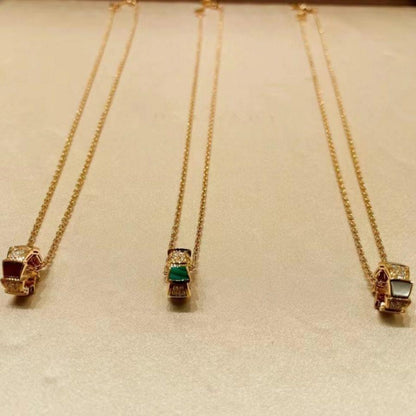 DIANA SERPENTI PEDANT DIAMOND NECKLACE