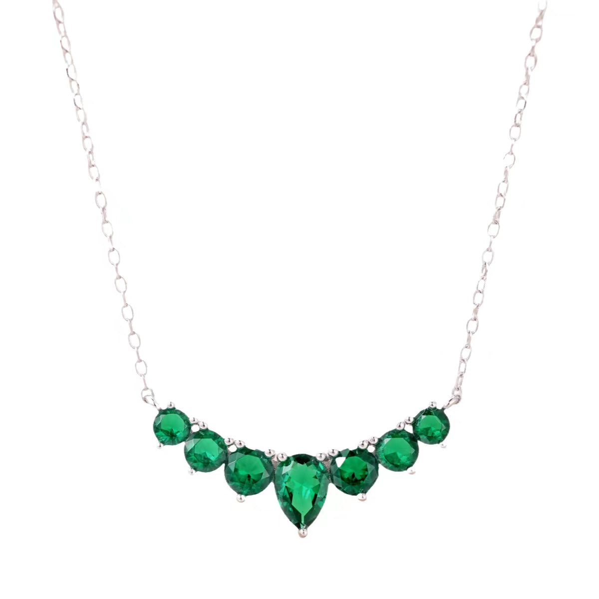 [HOT] Collier délicat en forme de cœur coloré