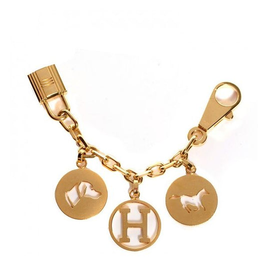 HM Gold Breloque Bag Charm