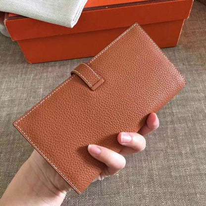 HM Brown Clemence Bearn 17,5 Gusset Wallet