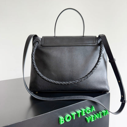 BV Ciao Ciao Medium Bag 34cm In Black Leather 242931