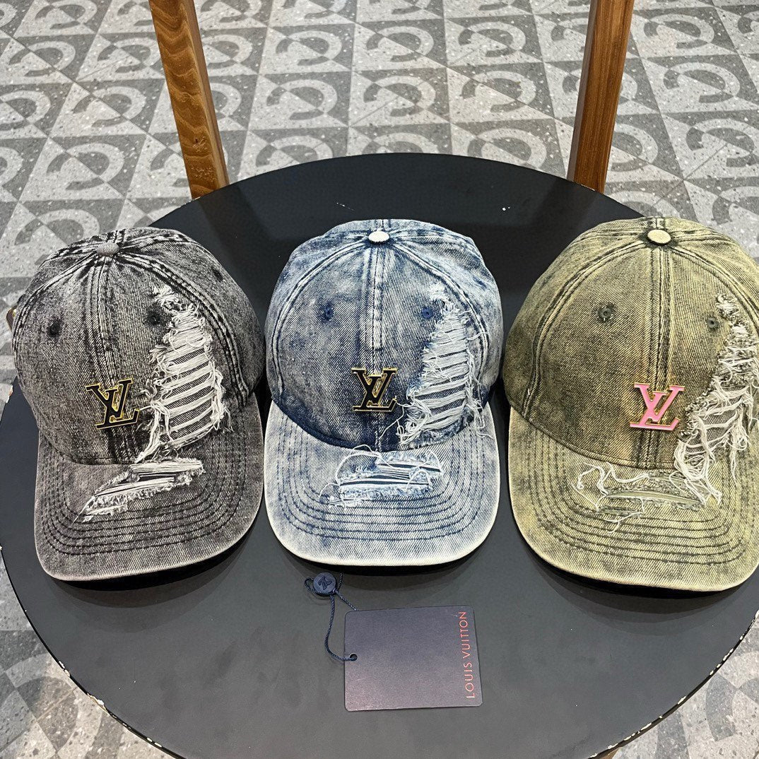 BASEBALL CAP IN LIGHT BLUE DENIM 404845