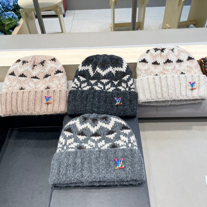 WINDPROOF WOOLEN HAT COLORFUL 406925