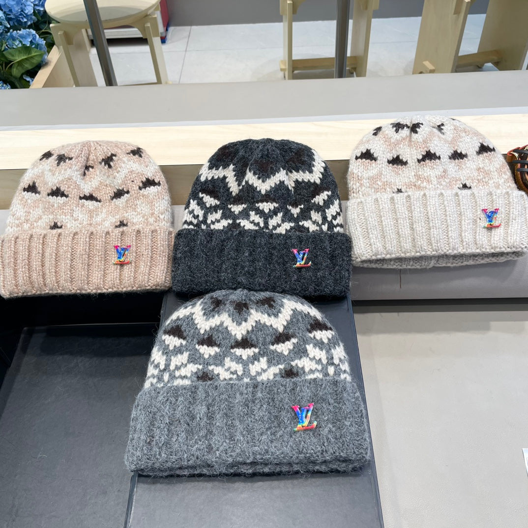 WINDPROOF WOOLEN HAT COLORFUL 406926