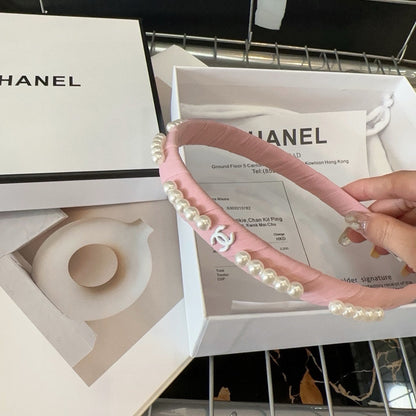 HEADBAND BLUSH PINK SILK 168621