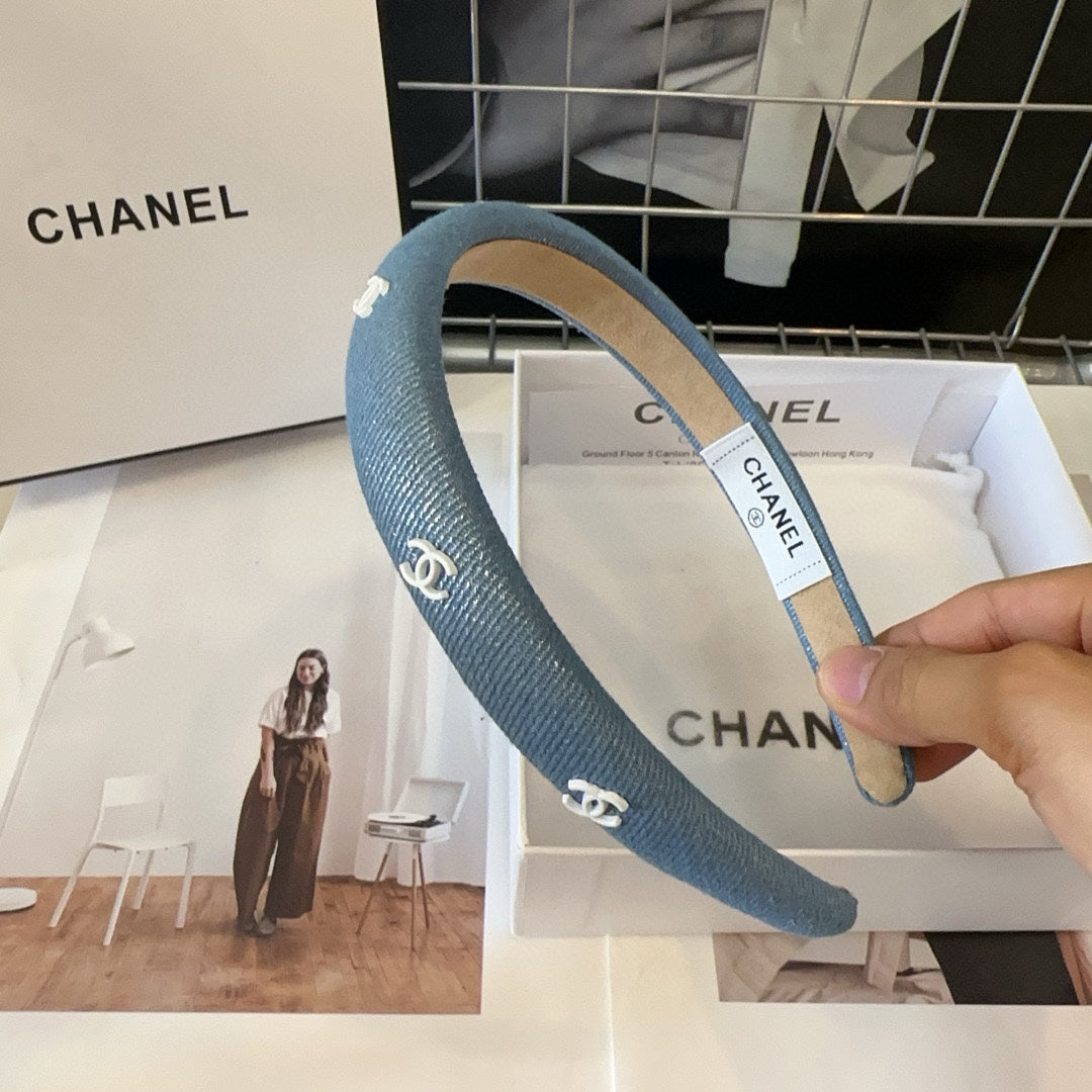CLASSIC BLUE DENIM HAIRBAND 423665