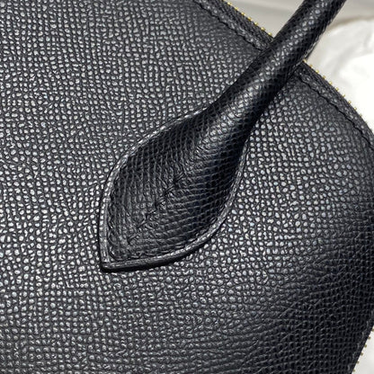 HM Bolide 25 Black Epsom Leather Gold Hardware 237381