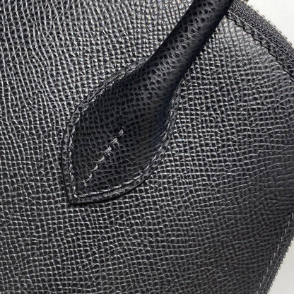 HM Bolide 25 Black Epsom Leather Silver Hardware 237384