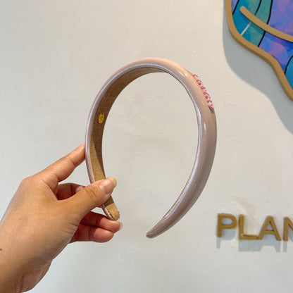 LIGHT PINK RESIN HAIRBAND 358243