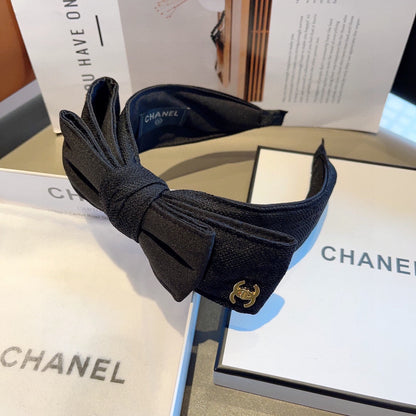 BLACK FABRIC HAIRBAND 418885