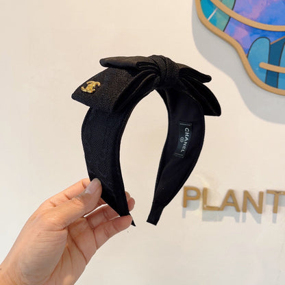 BLACK FABRIC HAIRBAND 418885