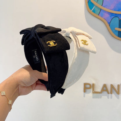 BLACK FABRIC HAIRBAND 418885