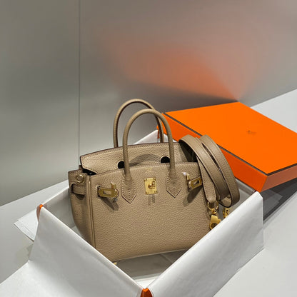 HM Birkin 20cm Gris Tourterelle Togo Leather Gold Hardware