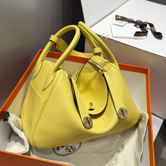 HM Lindy 30 Yellow Calf Leather 237636
