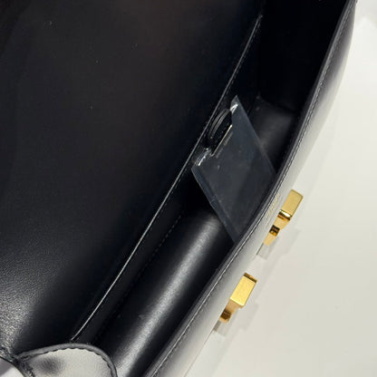 HM Constance Elan 24 Black Epsom Gold Hardware 237352
