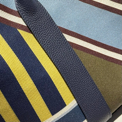 HM Garden Party 36 Multicolor Canvas and Negonda Calfskin 243168