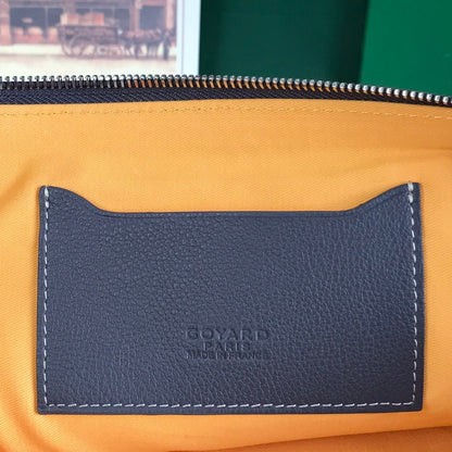 S¨¦NAT MGM POUCH 40 IN GREY GOYARDINE CANVAS