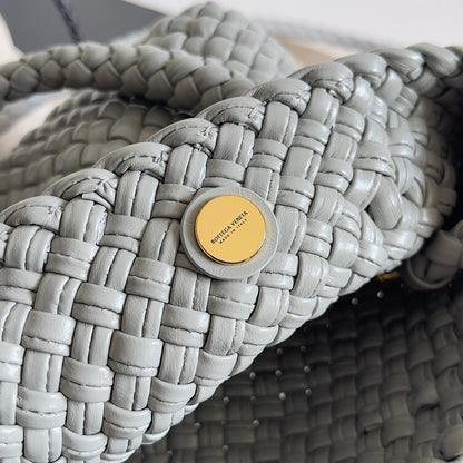 BV Tosca 20 Bag In Grey Calfskin 209082 Best Version