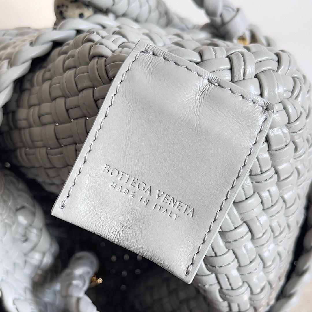 BV Tosca 20 Bag In Grey Calfskin 209082 Best Version