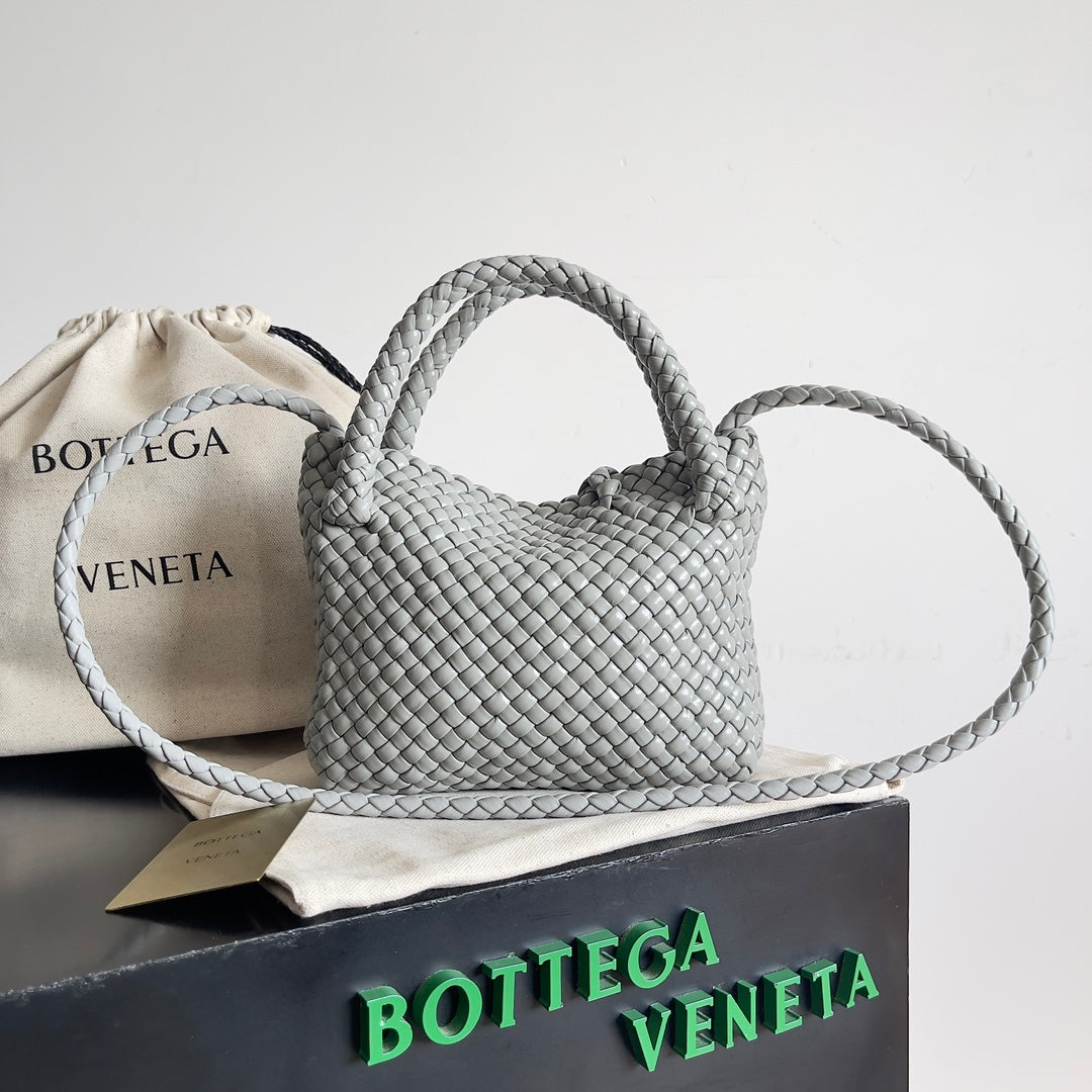 BV Tosca 20 Bag In Grey Calfskin 209082 Best Version