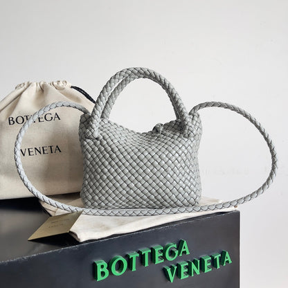 BV Tosca 20 Bag In Grey Calfskin 209082 Best Version
