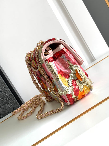 CC 20 STUNNING LIMITED EDITION BEADED COLORFUL BAG