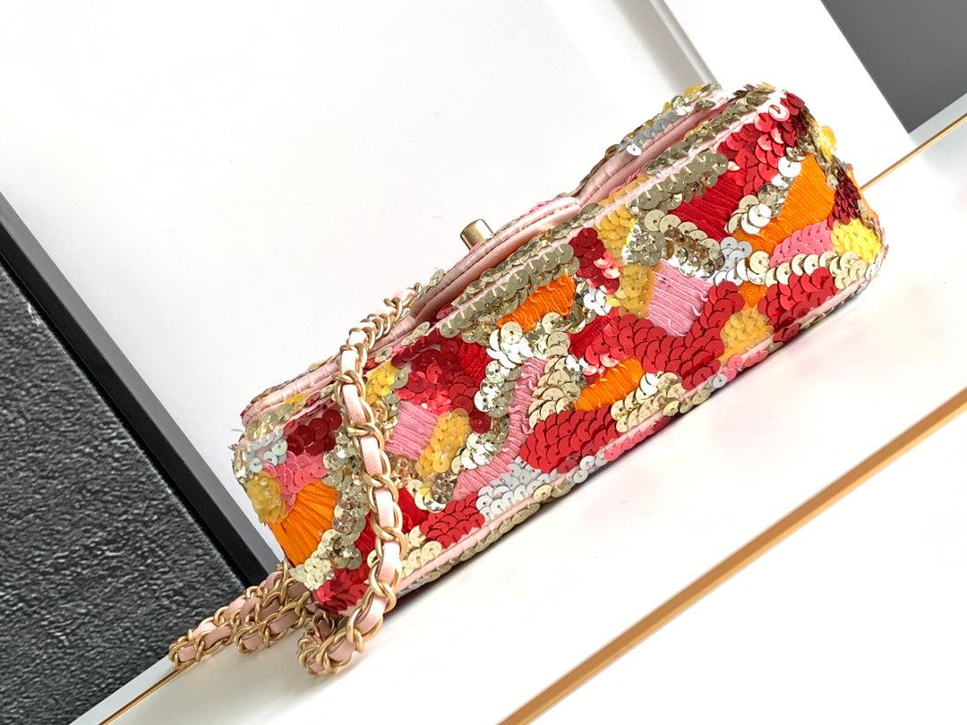 CC 20 STUNNING LIMITED EDITION BEADED COLORFUL BAG
