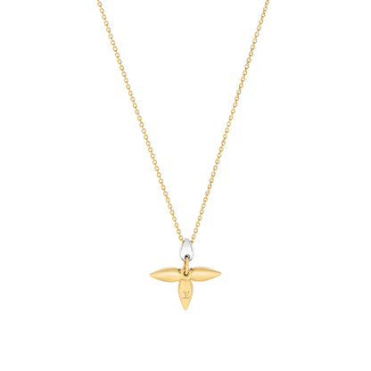 DIANA LOUISETTE PEDANT GOLD NECKLACE