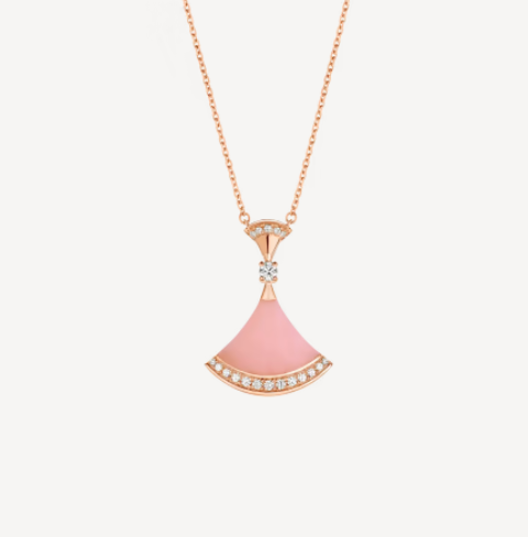 DIANA DREAM NECKLACE PINK OPAL