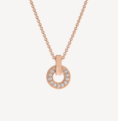 DIANA GARI NECKLACE PINK GOLD DIAMOND
