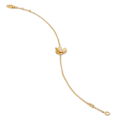 DIANA FRIVOLE GOLD FLOWER BRACELET