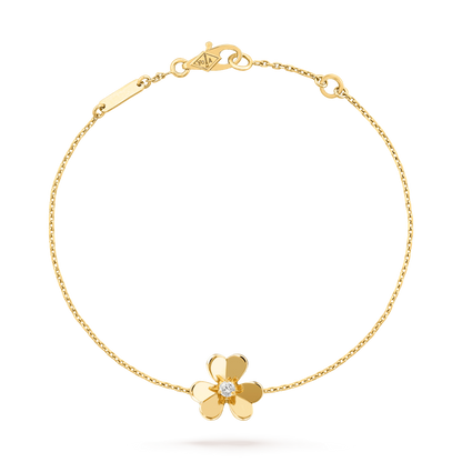 DIANA FRIVOLE GOLD FLOWER BRACELET