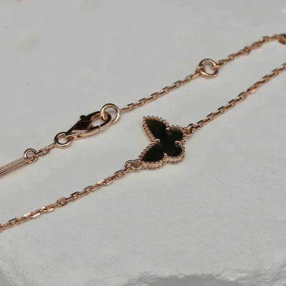 BUTTERFLY ONYX  BUTTERFLY BRACELET