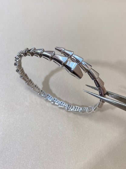 DIANA SERPENTI VIPER SILVER BRACELET